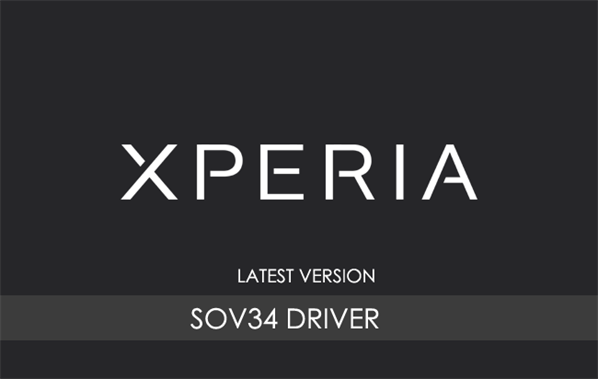 Sony Xperia XZ SOV34 USB Driver for Windows